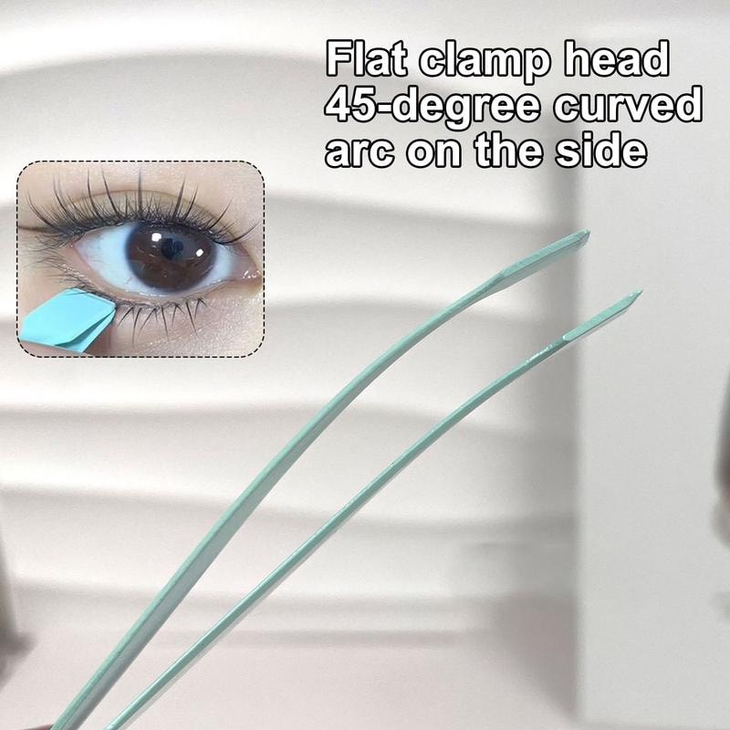 Lash Applicator Tool, Precise Professional Makeup Tool, Non-Slip Tweezers for Eyelash Cluster Separation, Travel Salon