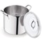 Stainless Steel Stock Pot With Metal Lid Ideal For Soup Stew And Boiling With Stay Cool Handles 2