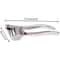 Rust Resistant Stainless Steel Garlic Press, Easy Squeeze Ginger Crusher