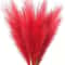 Large Red Artificial Pampas Tree Branches Tall Plush Faux Grass For Wedding And Event Decor 11