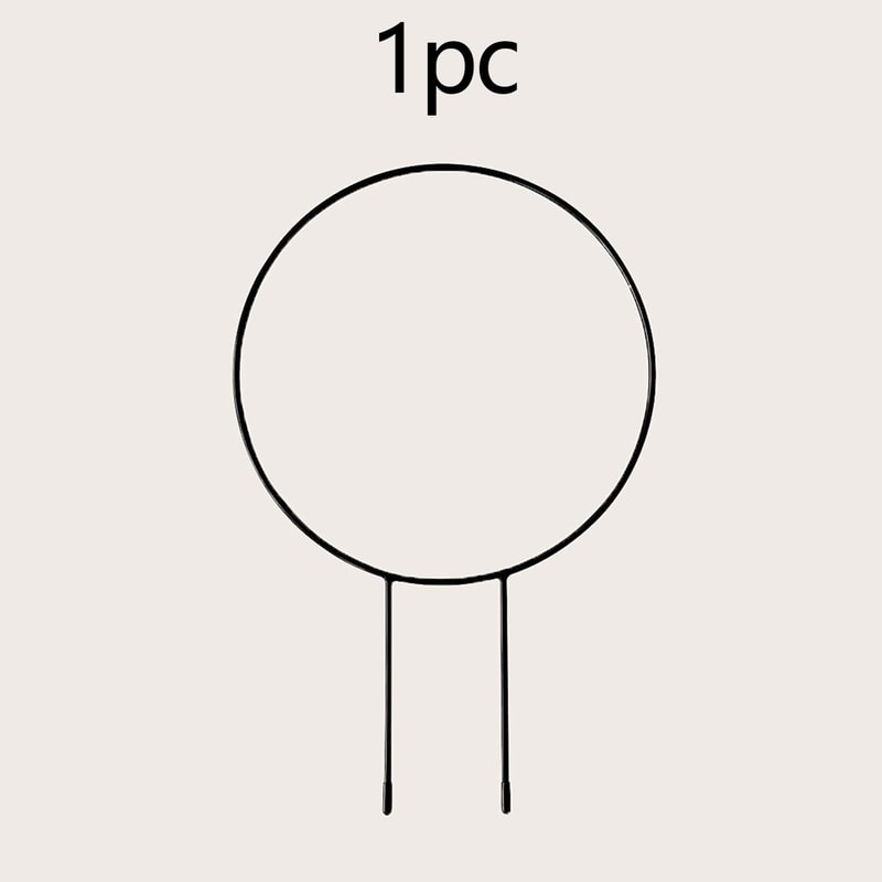 Iron Garden Trellis With Black Rust Proof Coating For Climbing Plants Indoor Flower Vine Support 6