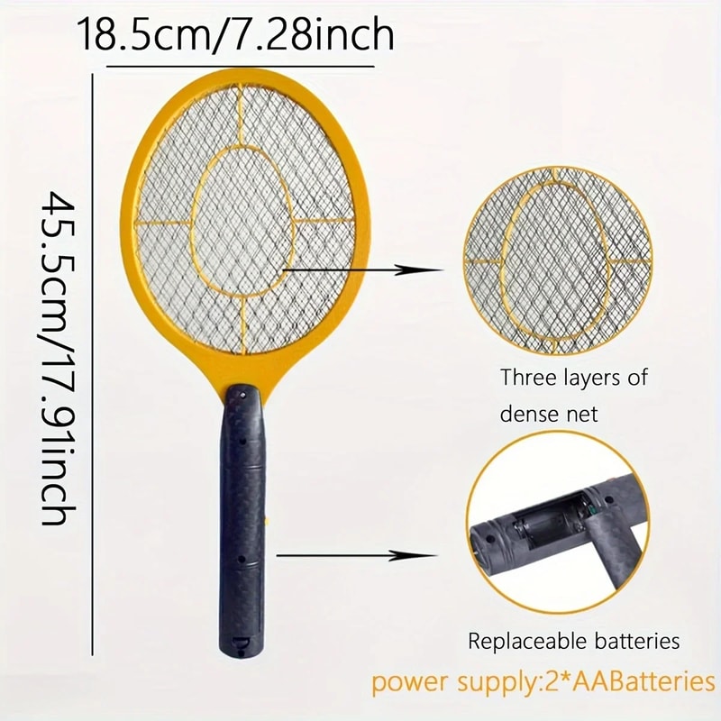 Electric Mosquito Swatter Lightweight Compact For Effective Mosquito Control 2