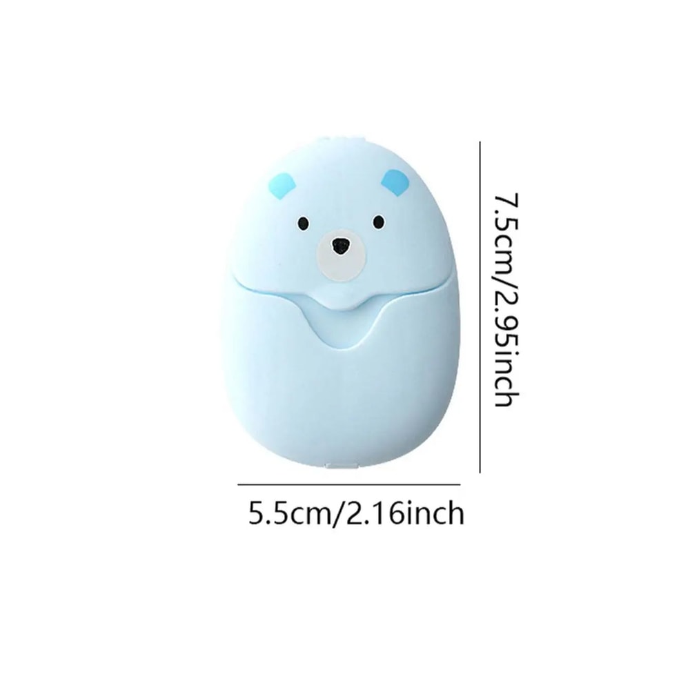 Outdoor Disposable Soap Paper Travel Hand Washing Soap For Clean Hands 3