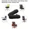 Office Chair Memory Foam Armrest Pads Elbow Support Cushion Pressure Relief Universal Fit Desk Chai 3