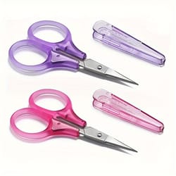 precision detail mini craft scissors set ideal for paper cutting, scrapbooking, beauty & sewing