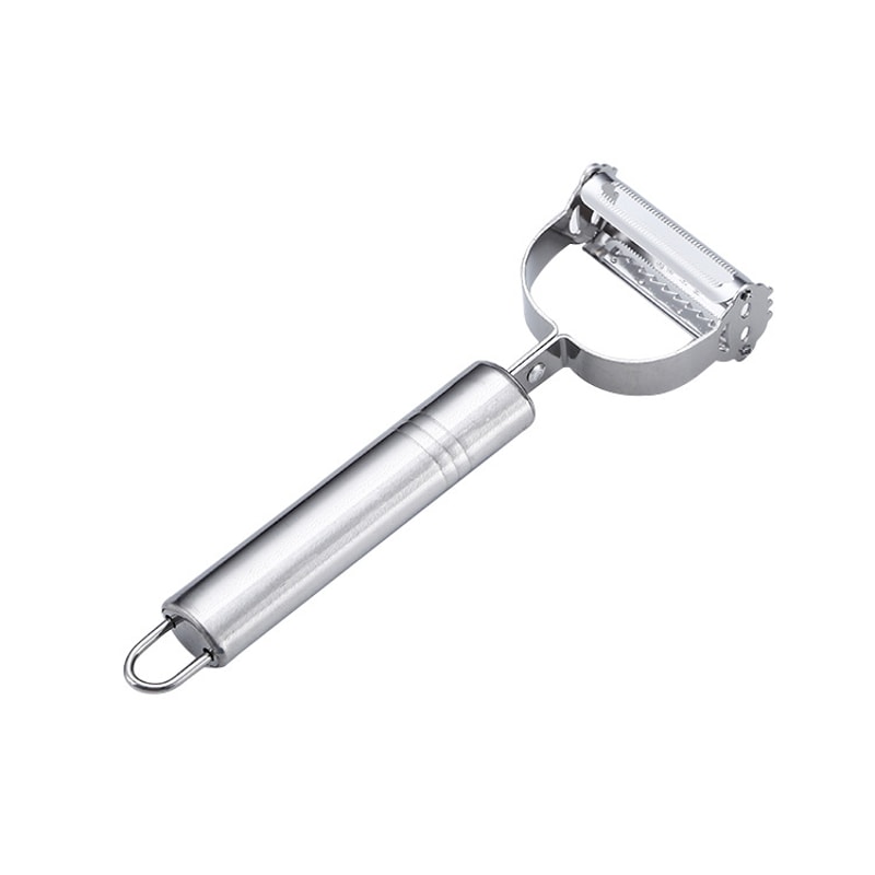 Stainless Steel Kitchen Vegetable Peeler, Household Double-Head Peeler, Multi-Function Fruit And Vegetable Planer