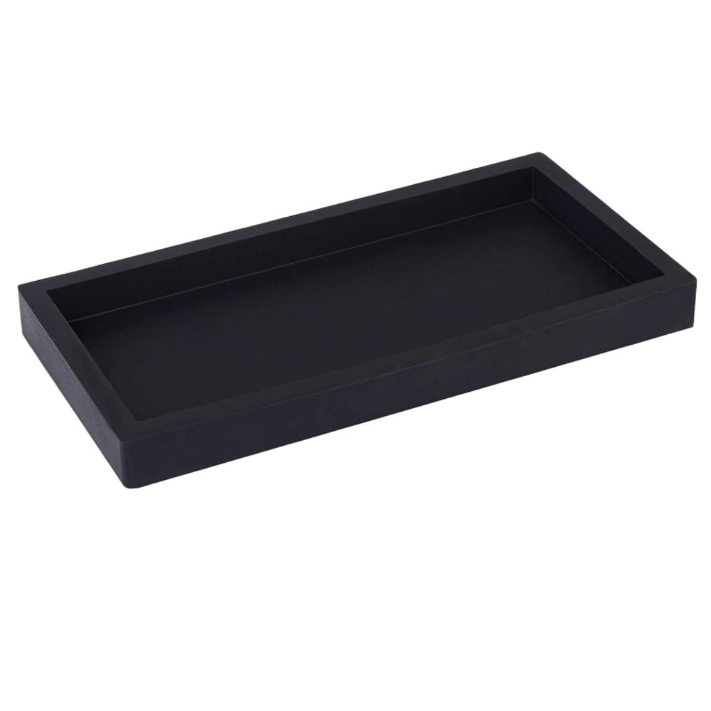 Vanity Storage Tray For Dish Soap Perfume Candle Silicone Soap Dispenser Tray For Bathroom Countert 4