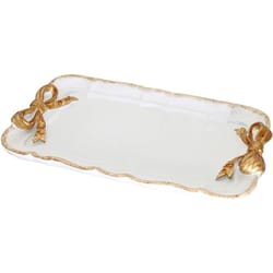 elegant vintage decorative jewelry tray for storage of rings, necklaces, bracelets, and more