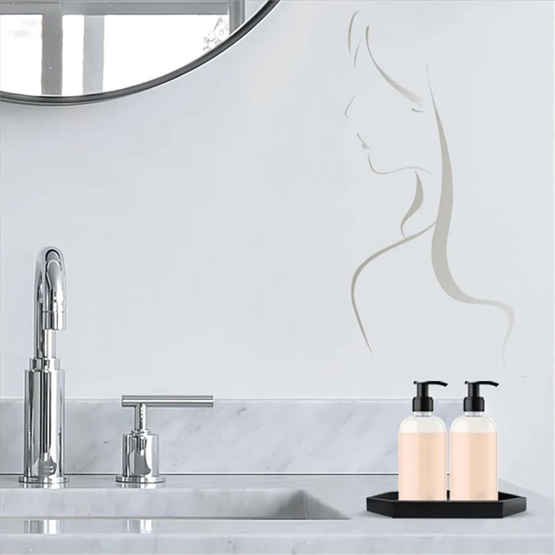 Decorative Octagonal Silicone Storage Tray For Kitchen Shower Room Living Room 3