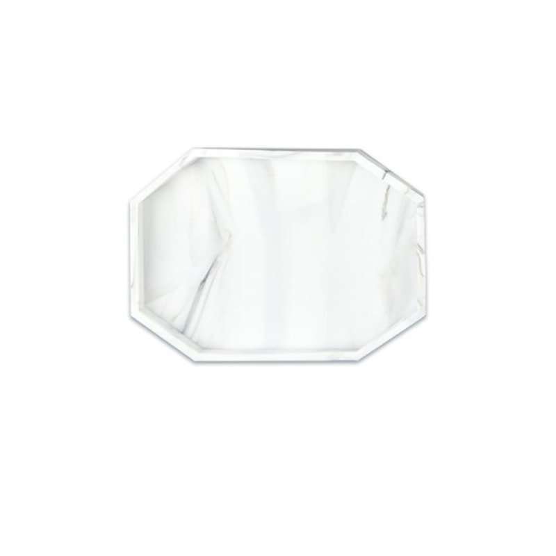 Decorative Octagonal Silicone Storage Tray For Kitchen Shower Room Living Room 10