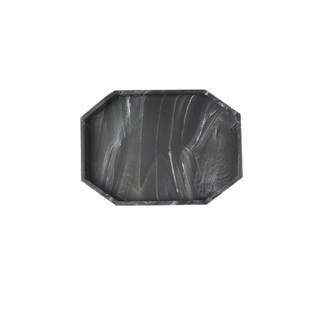 Decorative Octagonal Silicone Storage Tray For Kitchen Shower Room Living Room 9