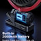 USB Rechargeable Fan, Car Cooling Clamp Fan, 900° Rotatable Car Cooling Tool