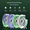 USB Powered Portable Desk Fan With Colorful Light 180 Degree Rotatable Table Fan For Home Office An 4