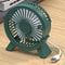 Small Desk Fan with Ultra-Quiet Battery Life, Large Volume Plug-in Fan for Bedside