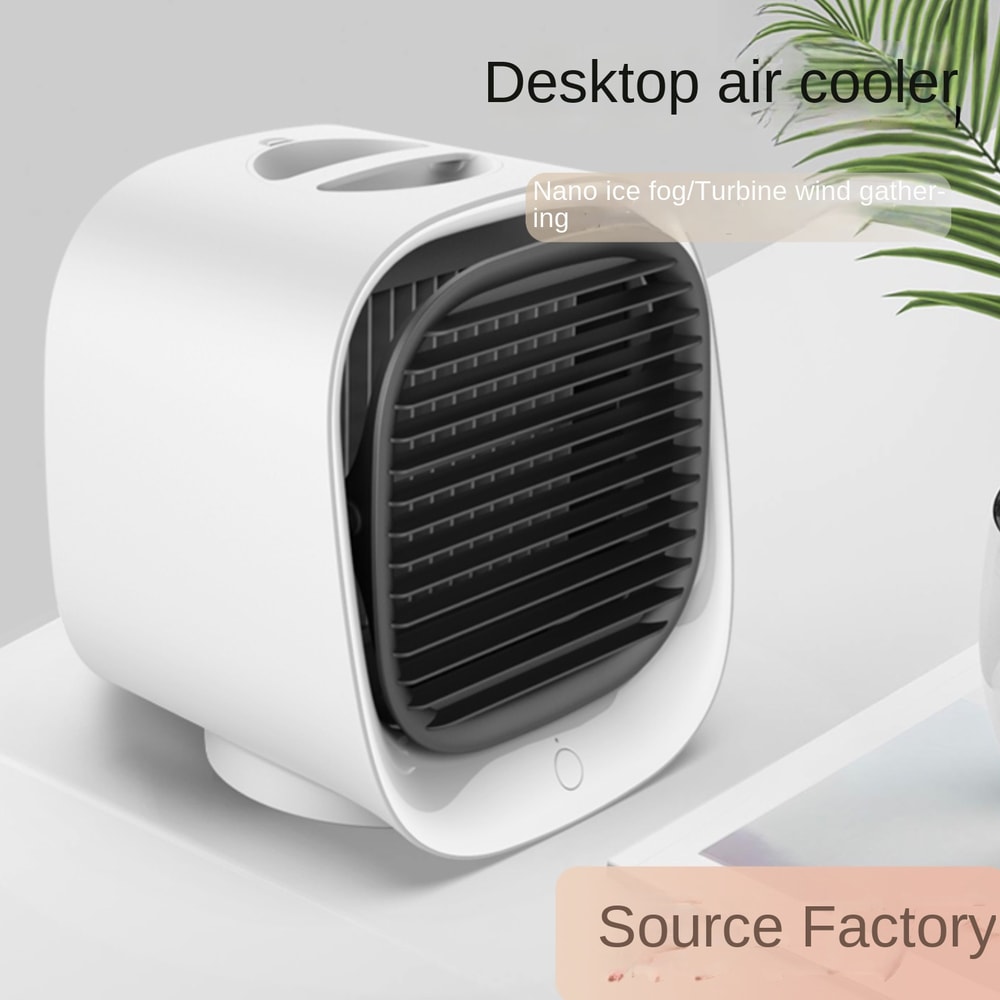 High Wind Spray USB Air Cooler New Desktop Water Cooling Fan Mini Refrigeration Air Conditioner 2