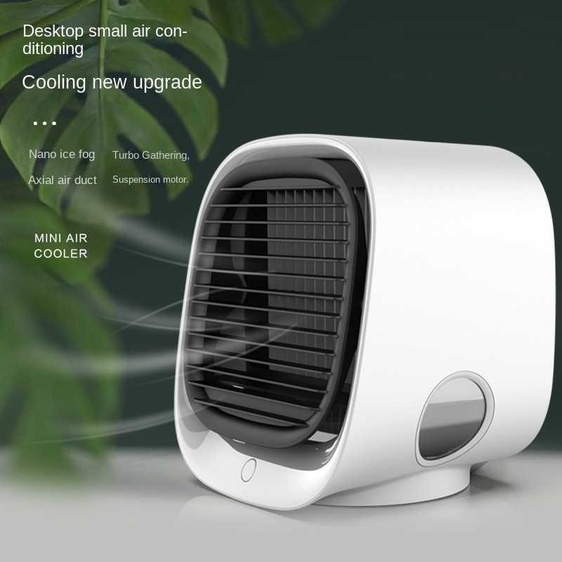 High Wind Spray USB Air Cooler New Desktop Water Cooling Fan Mini Refrigeration Air Conditioner 4
