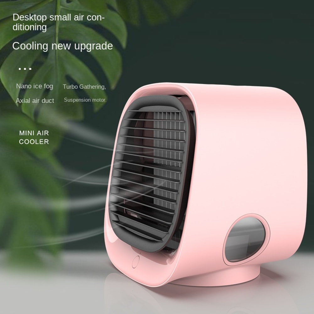High Wind Spray USB Air Cooler New Desktop Water Cooling Fan Mini Refrigeration Air Conditioner 5