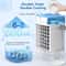 Mini Air Humidifier Cooler Desktop Fan, USB Remote Control