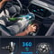 Car Fan Mount For Front Rear Air Vent Air Circulation Fan With 3 Wind Speeds For Strong Airflow 3
