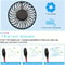 Color Changing LED Portable Neck Fan With Aromatherapy Free Rotation For Home Sports Travel And Of 2