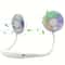 Color Changing LED Portable Neck Fan With Aromatherapy Free Rotation For Home Sports Travel And Of 0