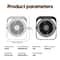Portable Mini Fan Circulator Quiet Air Cooler Wireless Desktop Wall Ceiling Fan With Hook 5