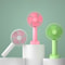 USB Rechargeable Mini Fan Handheld Portable Desktop Air Cooler For Travel And Outdoor Use 1