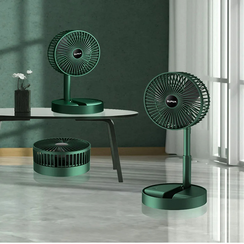 Portable USB Foldable Mini Desktop Fan With Long Endurance Ideal For Dorms Workspaces 1
