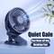 Rechargeable Mini Clip Fan Convenient And Ultraquiet Handheld Electric Fan Cute Cooling Fan 0
