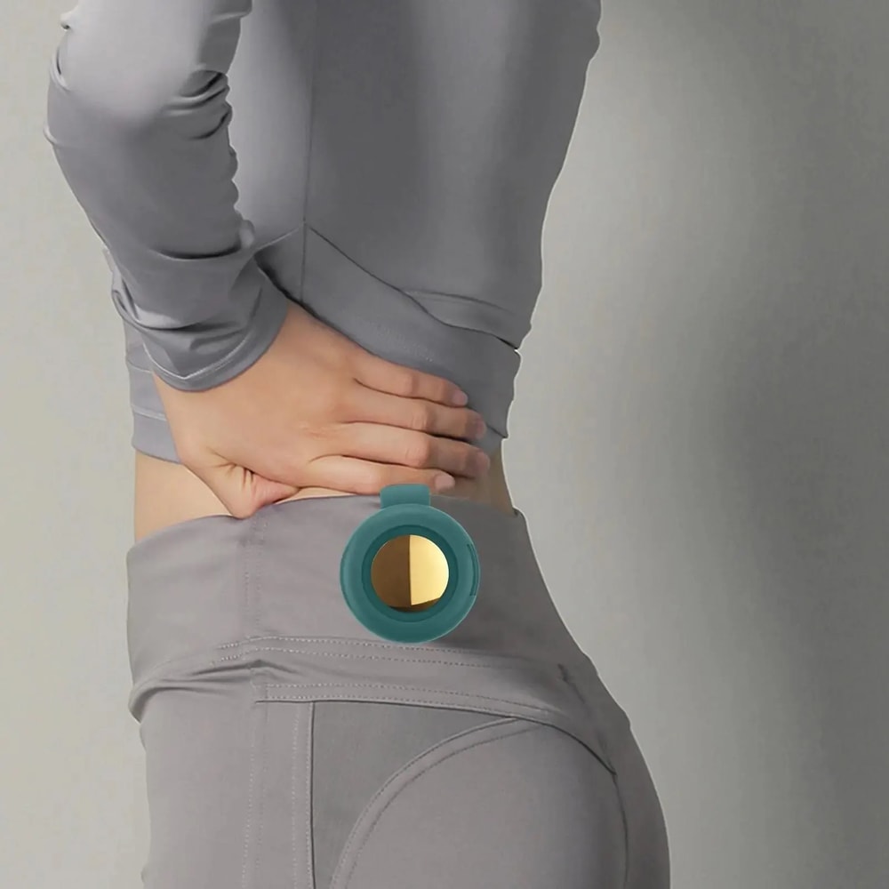 Portable Mini Whirlwind Fan, 3-Speed Snap On Charging Waist Clip, Silent Strong Wind