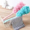 Soft Cleaner Skin Scrub Back Brush, Long Handle Shower Mesh Bath, Bubble Ball Loofah Body Exfoliating Brush for Bathroom