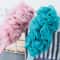 Soft Cleaner Skin Scrub Back Brush, Long Handle Shower Mesh Bath, Bubble Ball Loofah Body Exfoliating Brush for Bathroom