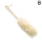 Soft Cleaner Skin Scrub Back Brush, Long Handle Shower Mesh Bath, Bubble Ball Loofah Body Exfoliating Brush for Bathroom