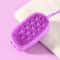 Doublesided Body Scrubber Handheld Silicone Soft Bristles Shower Bath Cleansing Skin Brush 7