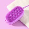 Doublesided Body Scrubber Handheld Silicone Soft Bristles Shower Bath Cleansing Skin Brush 7