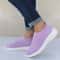 Women Casual Shoes Flat Platform Sneakers Shoes Fashion Sneakers Women Walking Sock Chunky Slip On 8