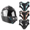 Mount Helmet Chin Stand, Sports Holder Camera Helmet Straps, Motorcycle Full Face For GoPro Hero