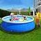Family Friendly Inflatable Swimming Pool Butterfly Shaped For Outdoor Thickened Material Easy Infla 2