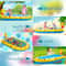 PVC Outdoor Bath Lawn Sprinkler Inflatable Swimming Pool Dinosaur Shaped Childrens Water Play Mat F 5