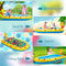PVC Outdoor Bath Lawn Sprinkler Inflatable Swimming Pool Dinosaur Shaped Childrens Water Play Mat F 5