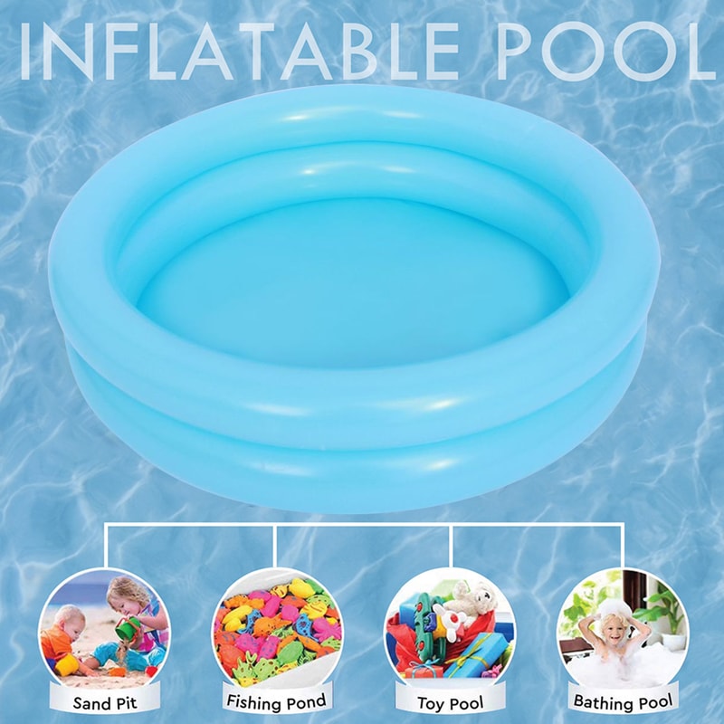 Portable Kids Outdoor Paddling Infant Pool Summer Baby Inflatable Swimming Pool Round Children Bath 0
