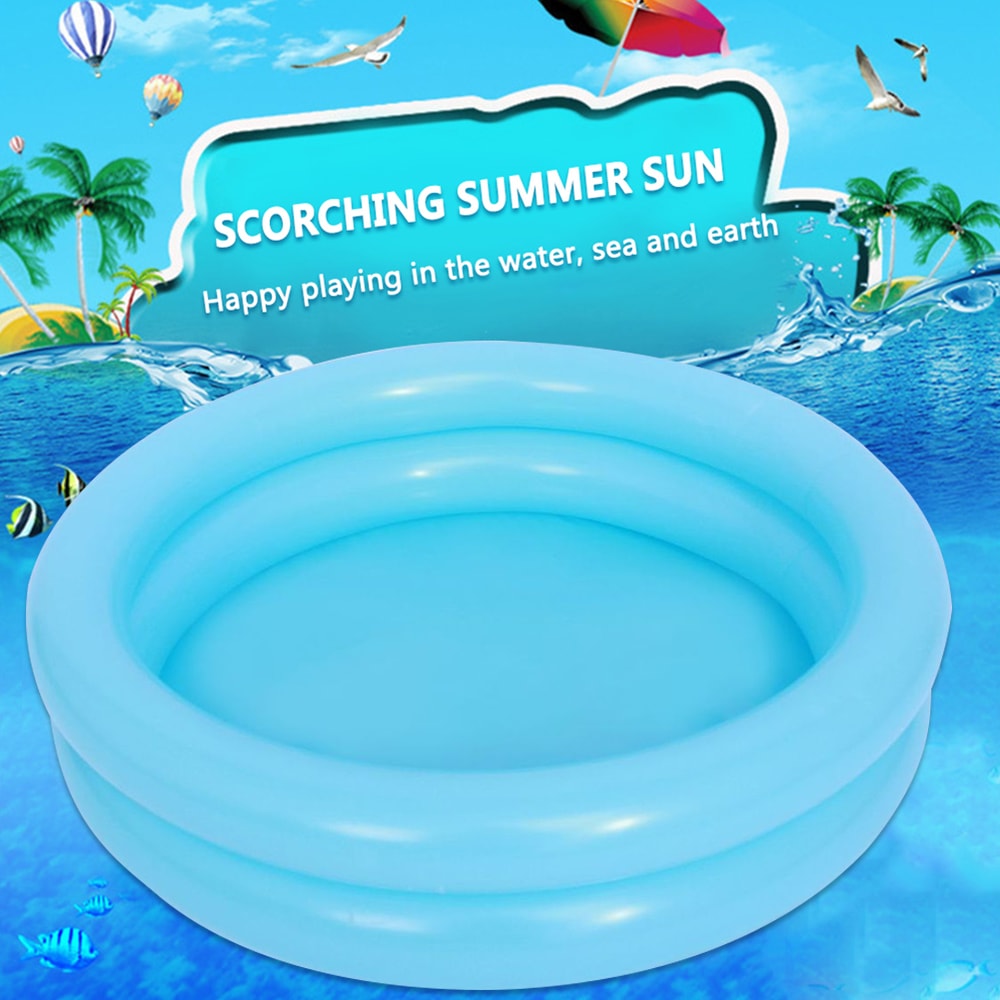 Portable Kids Outdoor Paddling Infant Pool Summer Baby Inflatable Swimming Pool Round Children Bath 2