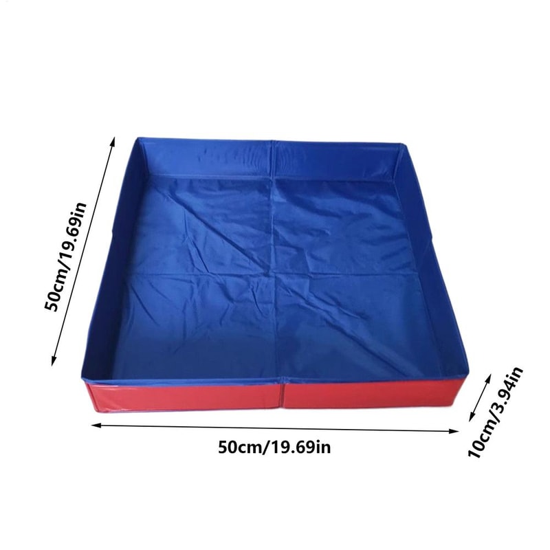 Pet Puppy Bathing Tub For Puppy Cats Dog Kiddie Pool PVC Folding Swimming Pool NonInflatable Save S 6