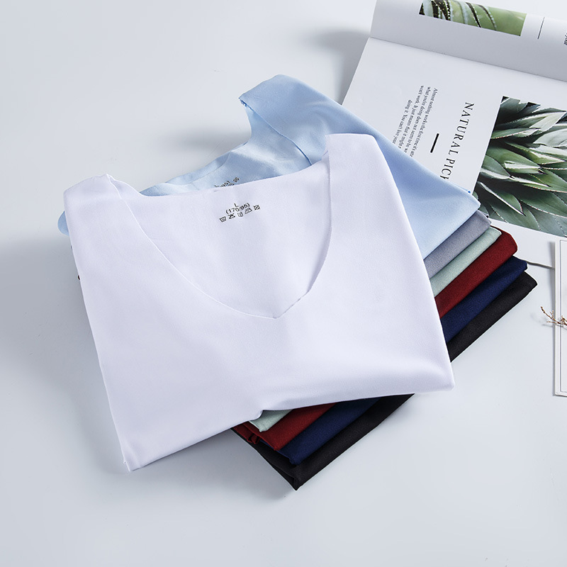 Breathable Men Ice Silk Tank Tops Gym Fitness Vest Quickdrying Mesh Underwear Sleeveless Bodybuildi 4