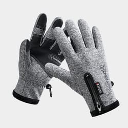 thermal gloves for men, outdoor winter gloves, non-slip mountaineering gloves