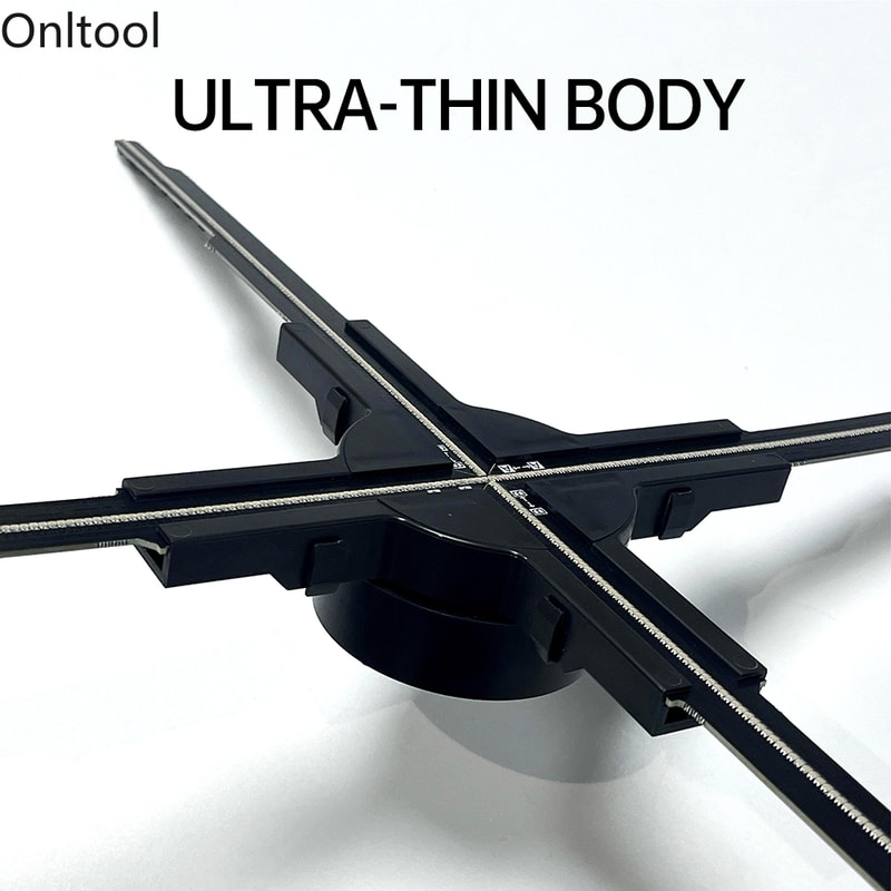 Wifi LED Holographic Player Newest 3D Hologram Fan Projector For Shop Supermarket Advertising 4