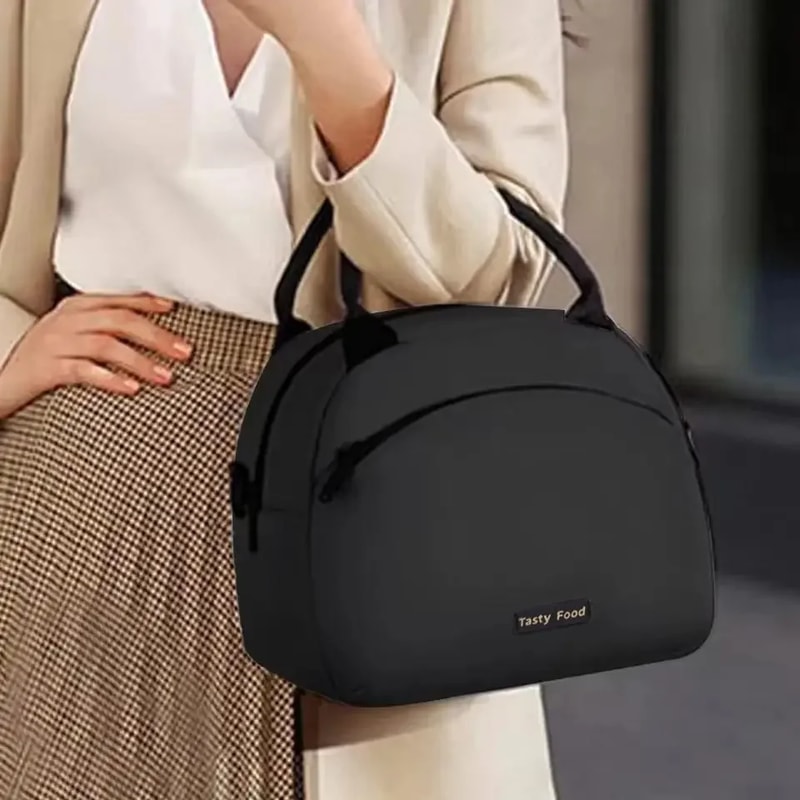 Durable Waterproof Lunch Bag, Insulated Thermal Cooler for Outdoor Camping, Office Meal Storage Box