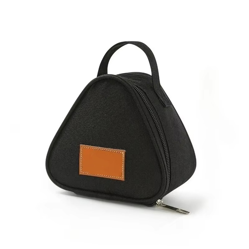 Portable Triangle Insulation Lunch Bag Insulated For Rice Milk Sandwich Keep Food Warm Cool 7