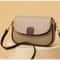 Luxury Contrast Color Messenger Handbag PU Leather Shoulder Bags For Women Fashion Flap Crossbody P 7