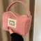Plush Womens Cosmetic Bags Soft And Comfortable Summer Handbag With Handle 5